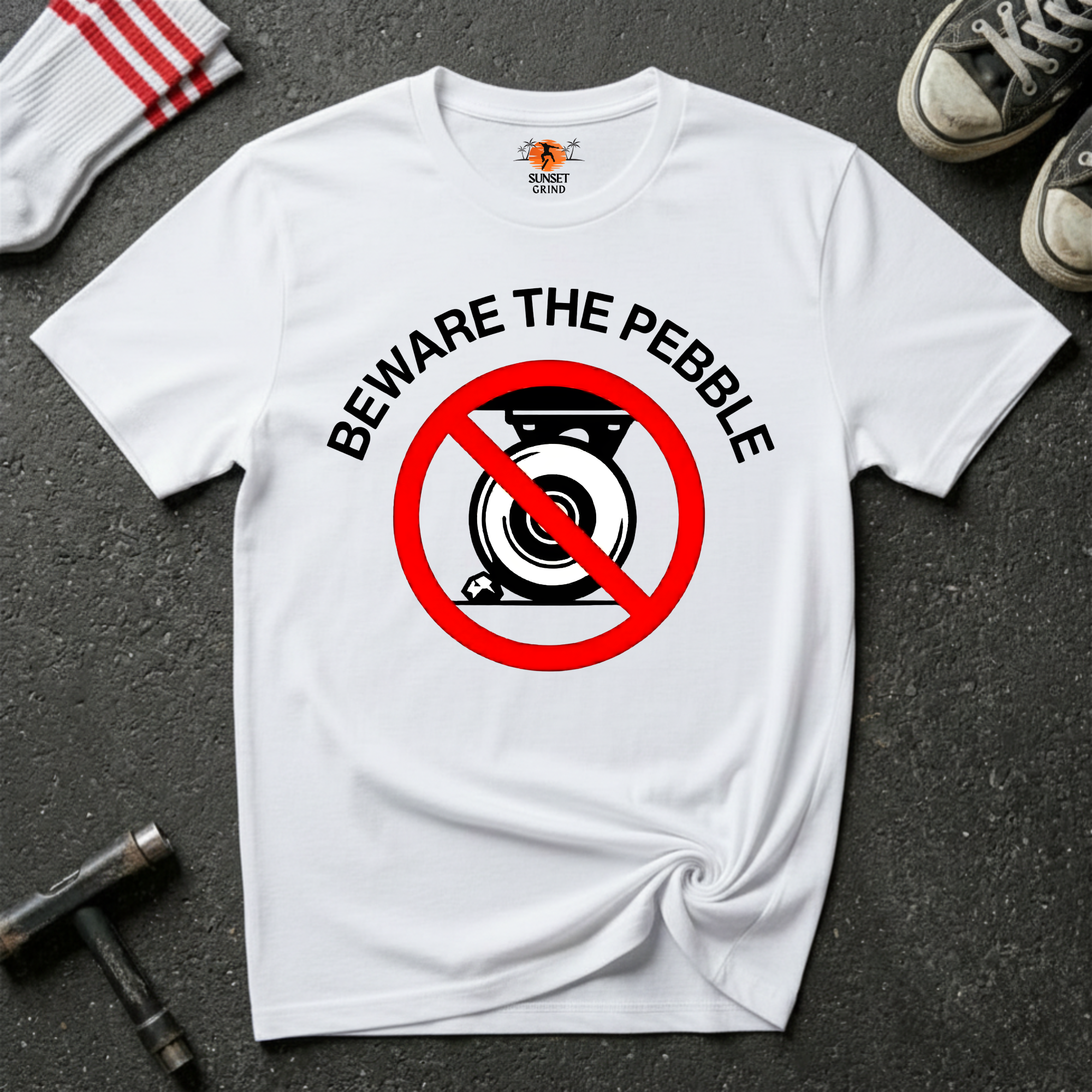 BEWARE THE PEBBLE T-Shirt