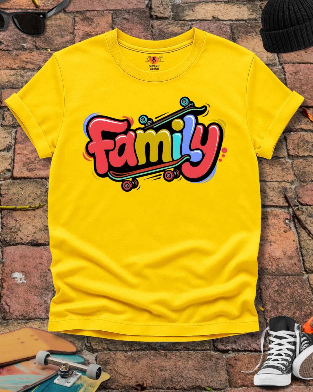 Skater Family T-Shirt