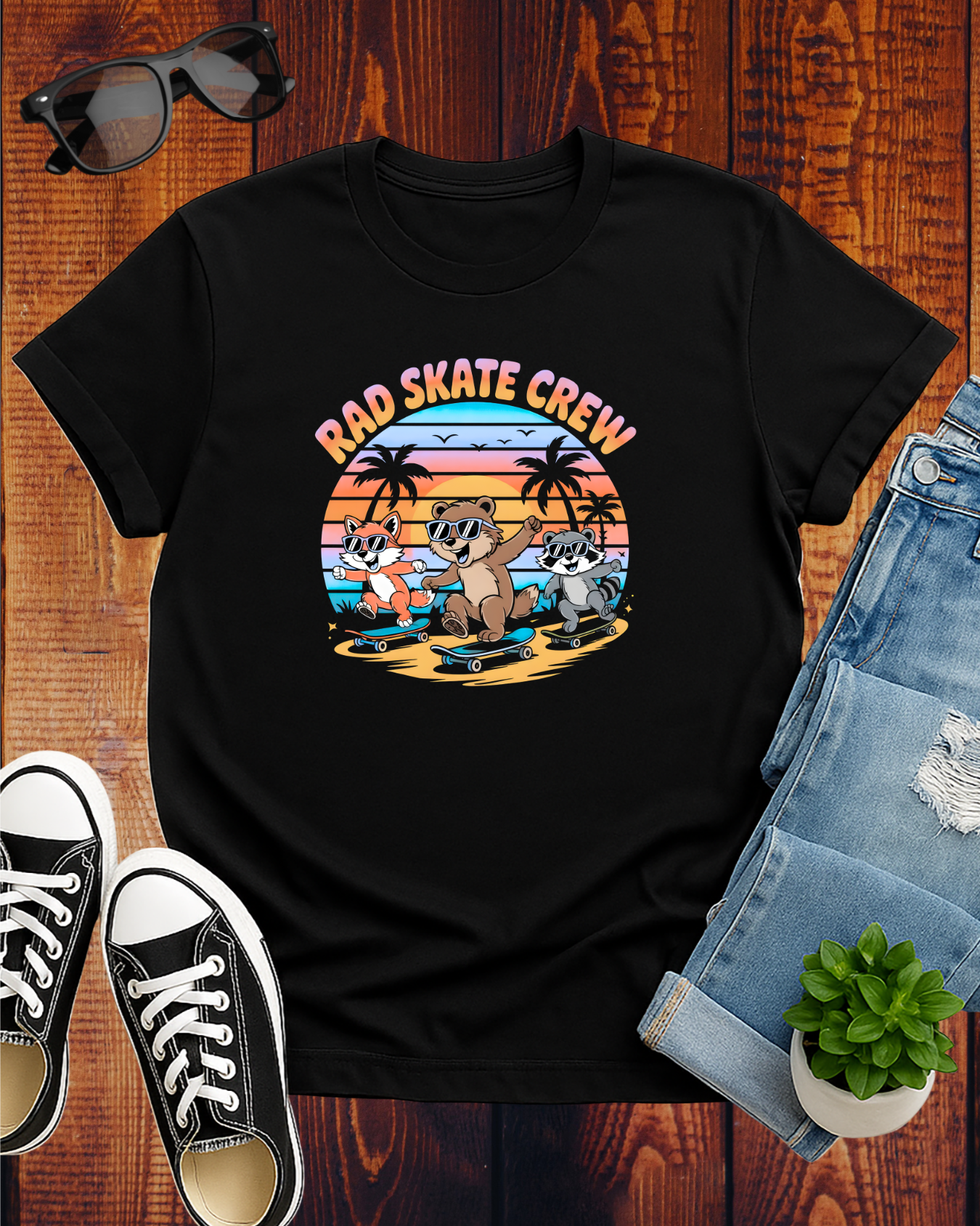 RAD SKATE CREW 3 T-Shirt