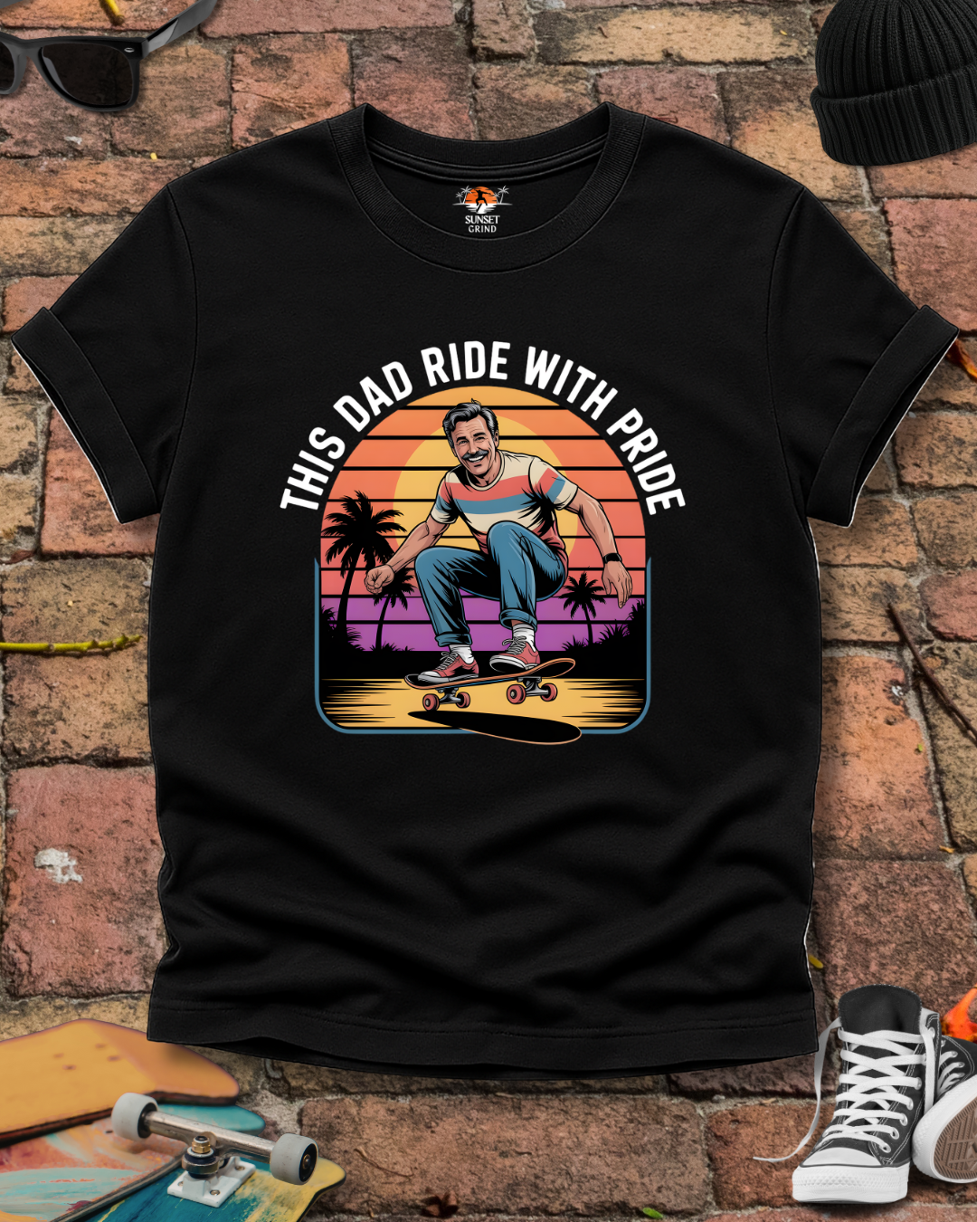 THIS DAD RIDE WITH PRIDE T-Shirt