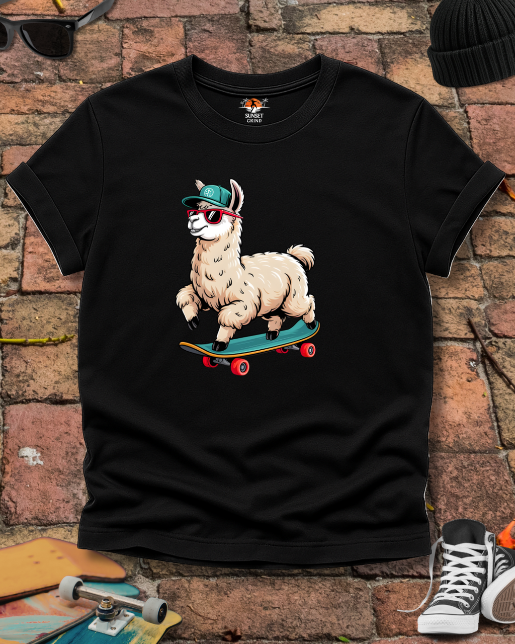 STOKED LLAMA T-Shirt