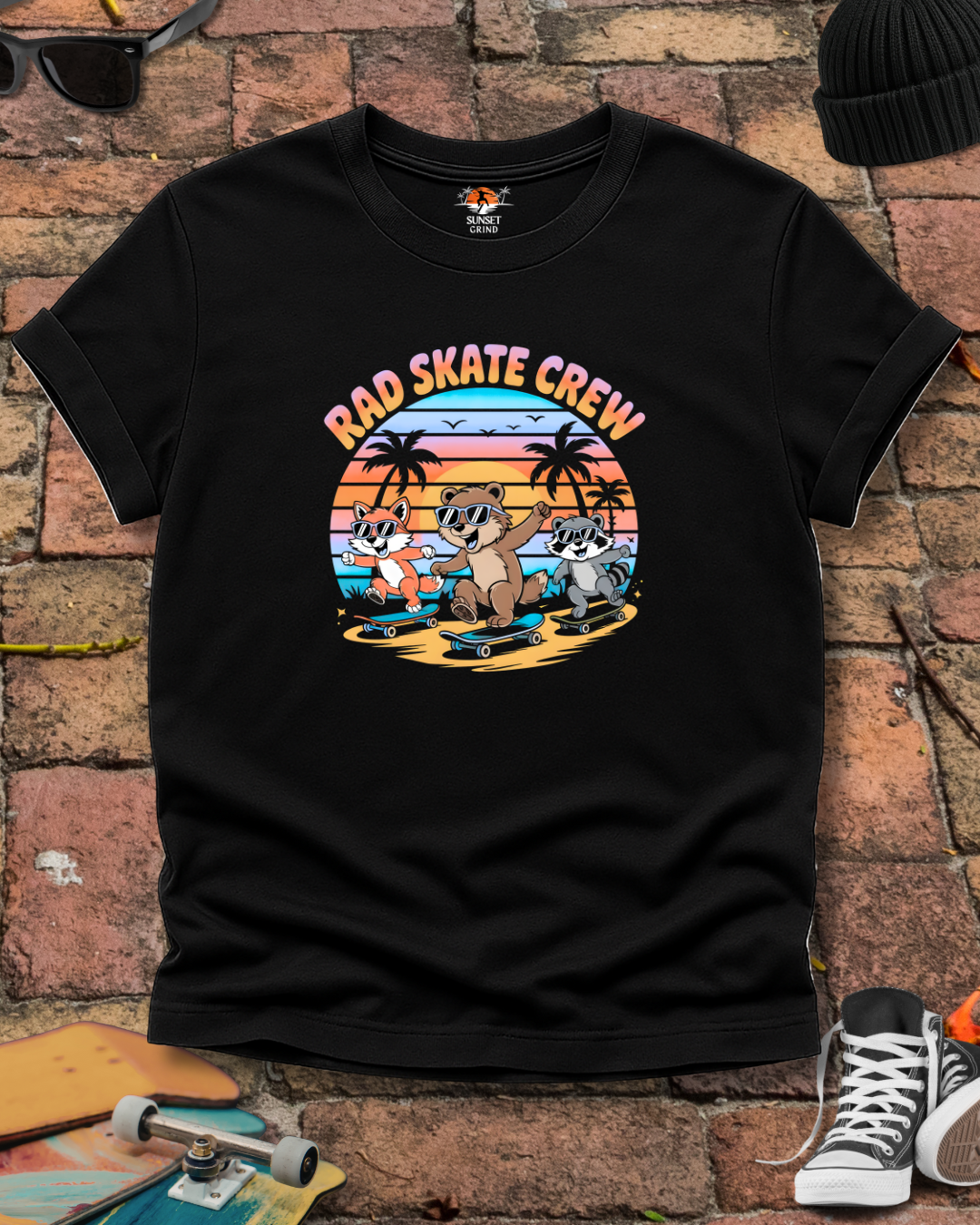 RAD SKATE CREW 3 T-Shirt