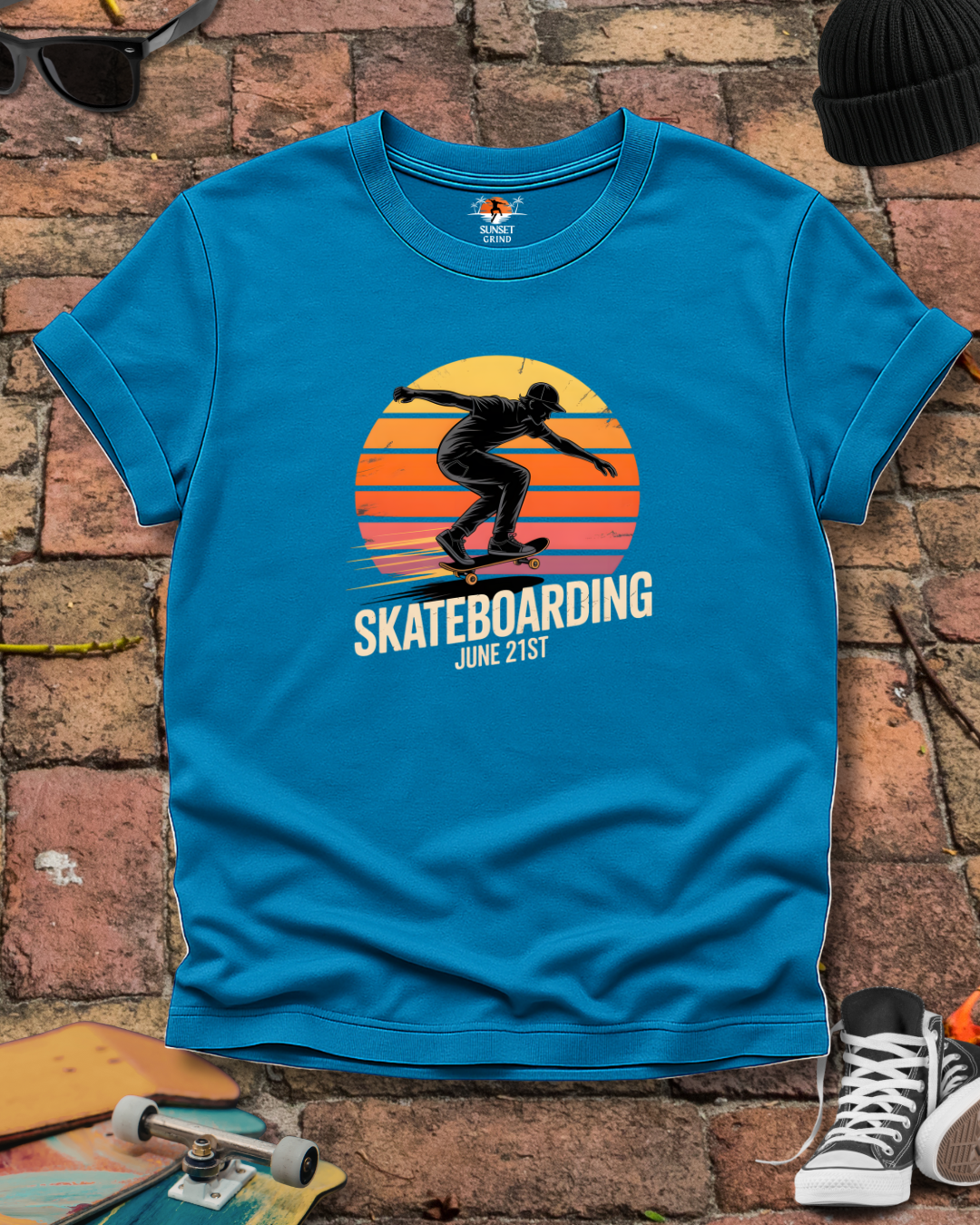 SKATEBOARDING JUNE 21ST T-Shirt