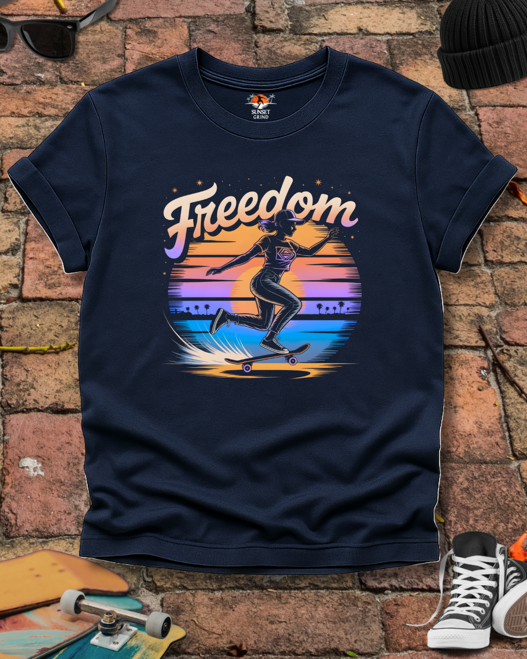 FREEDOM SKATE HORIZON T-Shirt