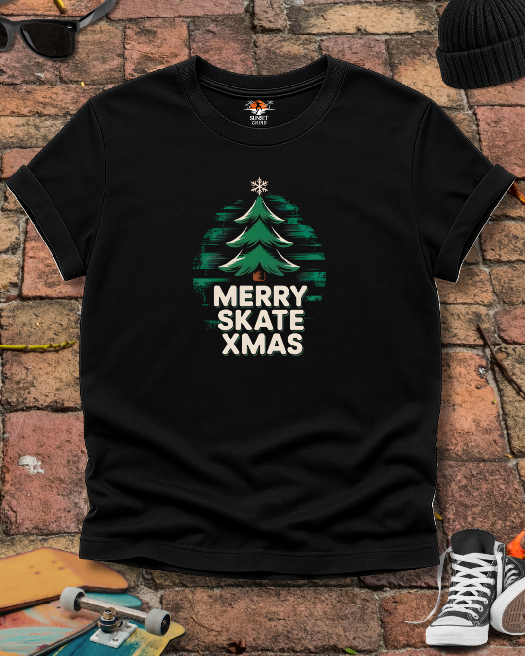 MERRY SKATE XMAS T-Shirt