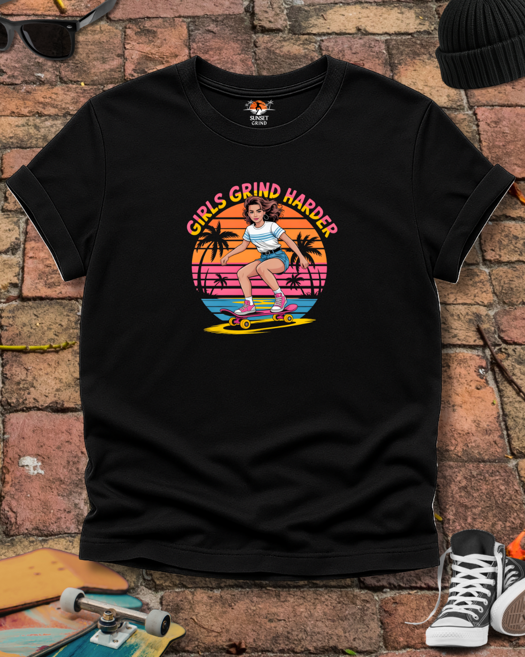 GIRLS GRIND HARDER T-Shirt