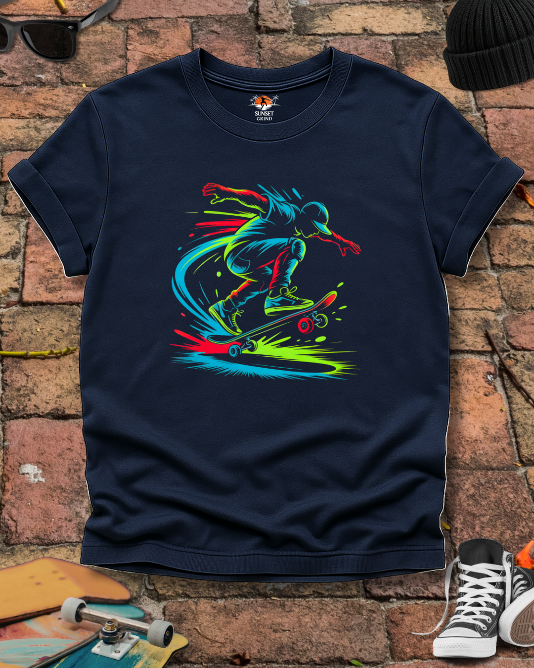 COLORFUL SKATER T-Shirt