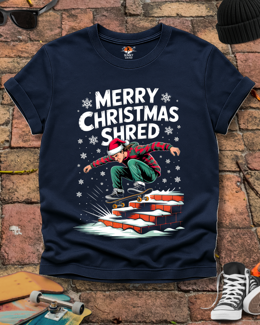 MERRY CHRISTMAS SHRED T-Shirt
