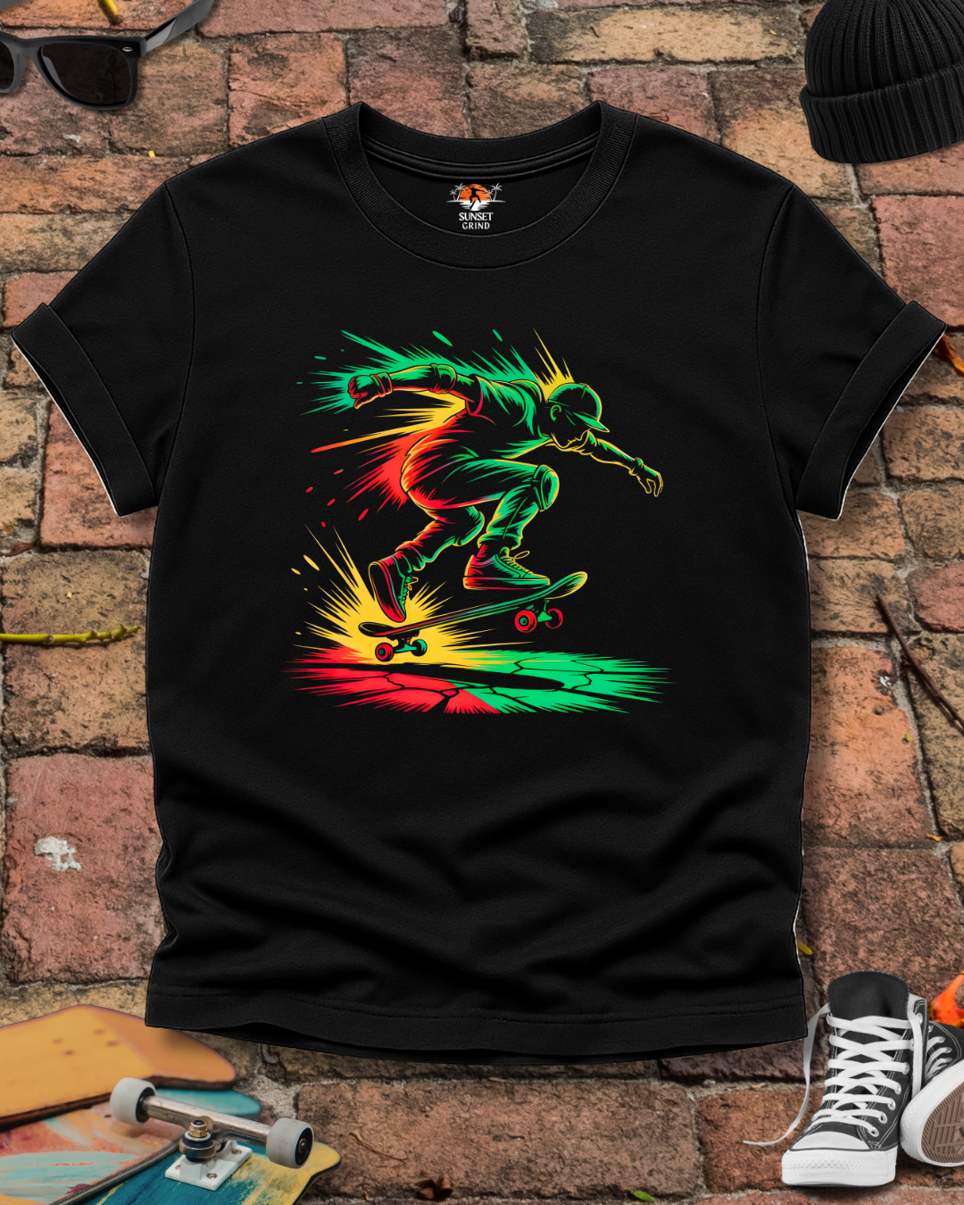 COLORFUL SKATEBOARDING T-Shirt