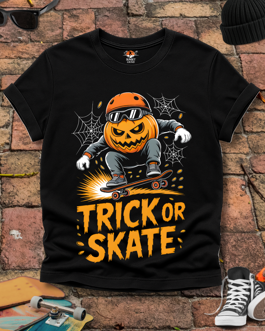 TRICK OR SKATE T-Shirt