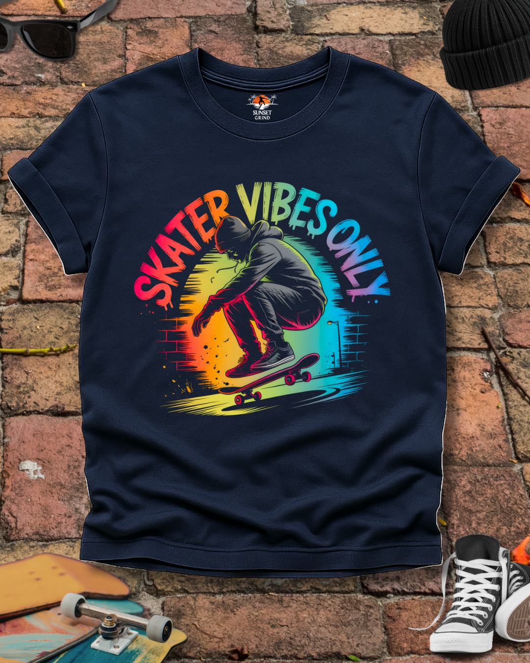 SKATER VIBES ONLY T-Shirt