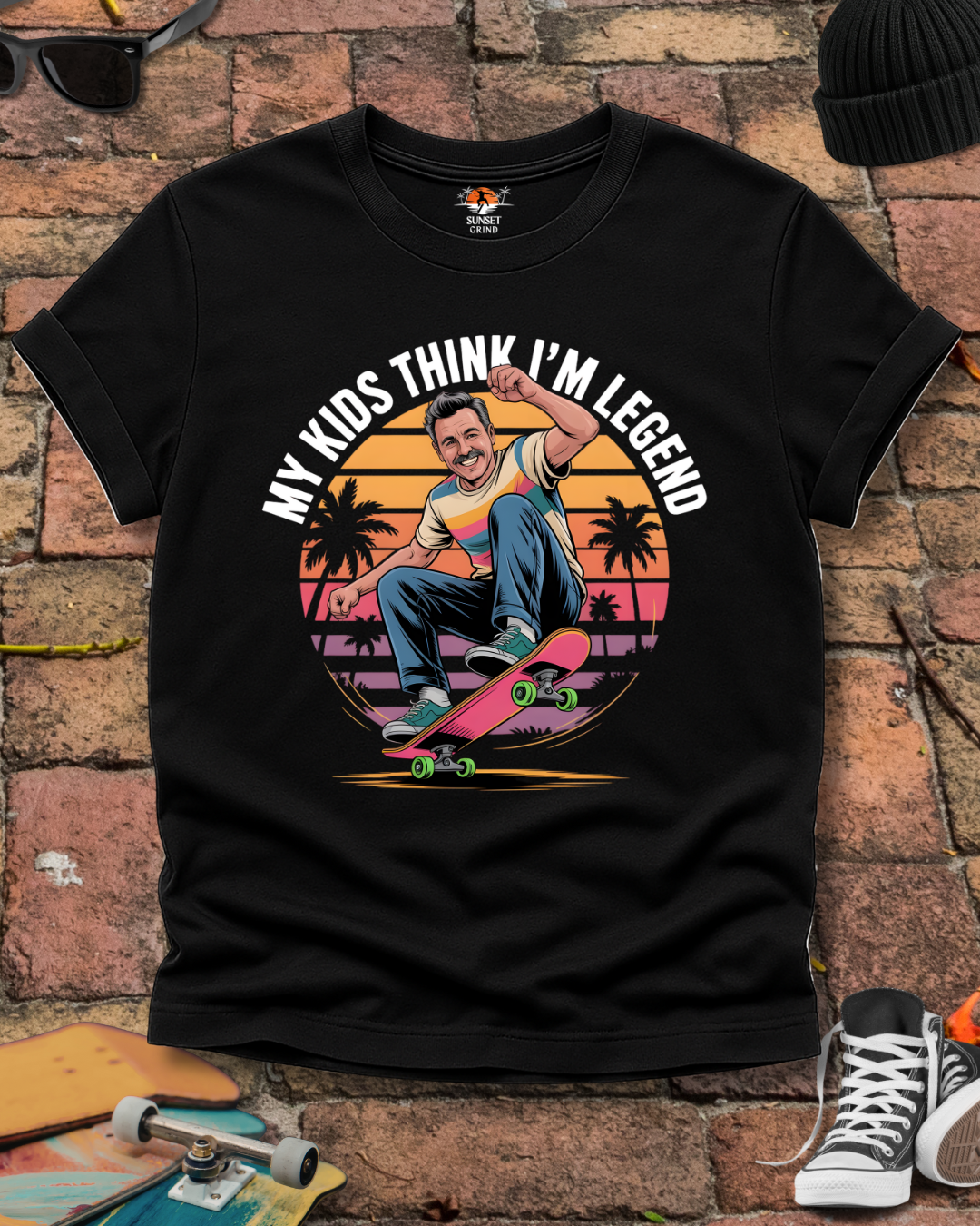 MY KIDS THINK I'M LEGEND 2 T-Shirt