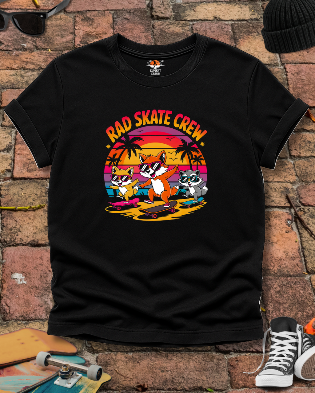 RAD SKATE CREW T-Shirt